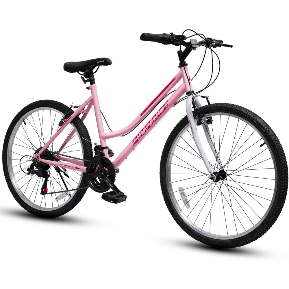 Cycling Commute - 21-Speed 24/26 Inch Women's Mountain Bike