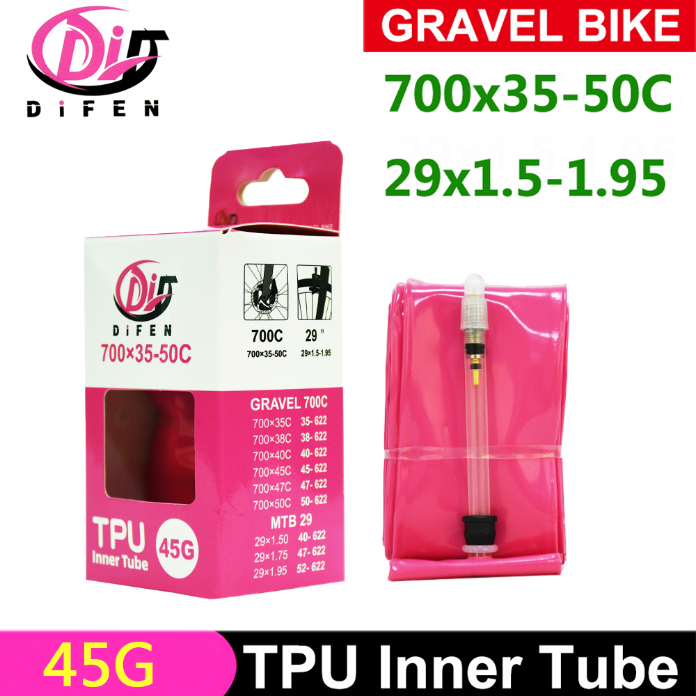 45G DiFen TPU Gravel Bicycle I - đánh giá và giá Inner Tube 700C