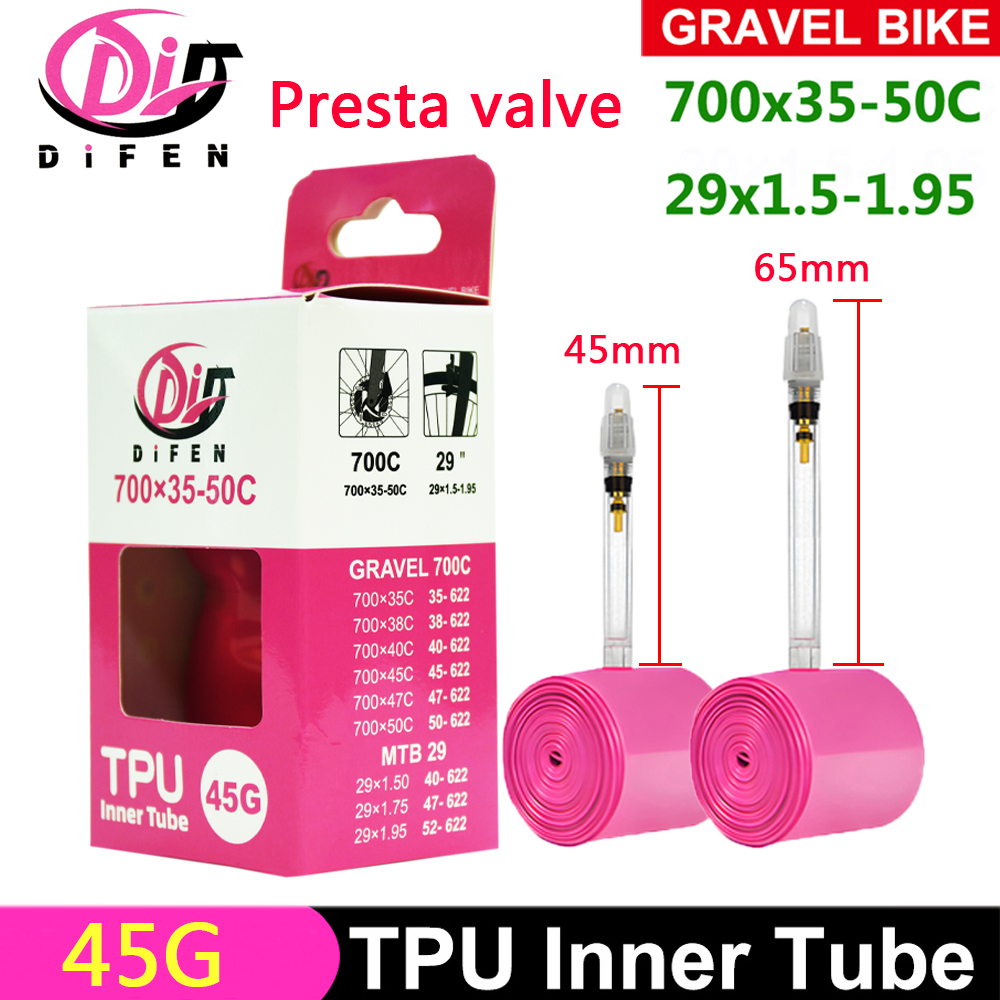 45G DiFen TPU Gravel Bicycle I - đánh giá và giá Inner Tube 700C