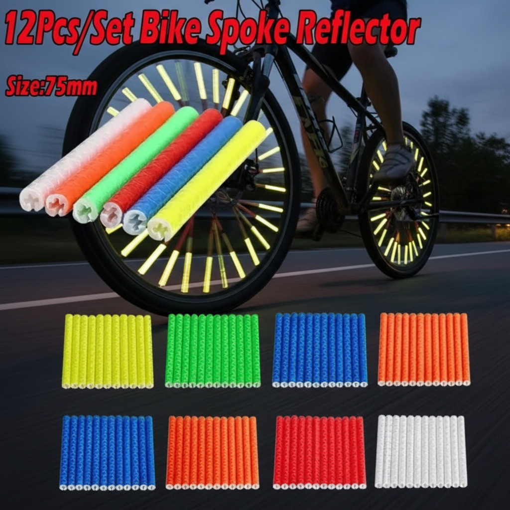 Bike Spoke Reflector Clips 12- - đánh giá và giá Spoke Reflector Set