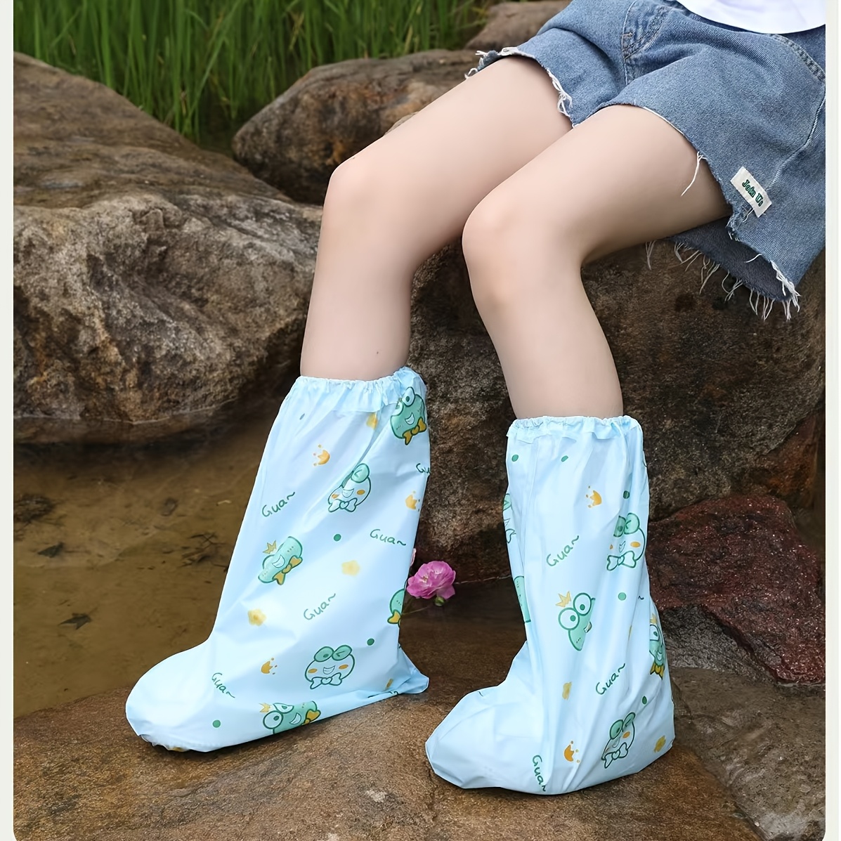 10pc Frog Cartoon Shoe Covers  - đánh giá và giá Cycling Shoes For Commute