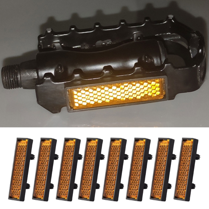 8Pcs/Set Pedal Reflector Reinf - đánh giá và giá Spoke Reflector Set