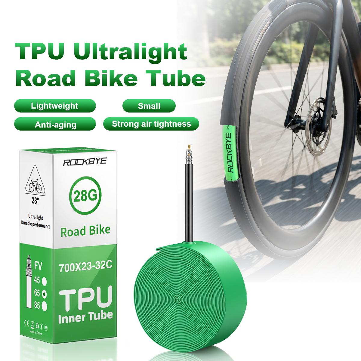 Bike Inner Tube Ultralight TPU - đánh giá và giá Inner Tube 700C