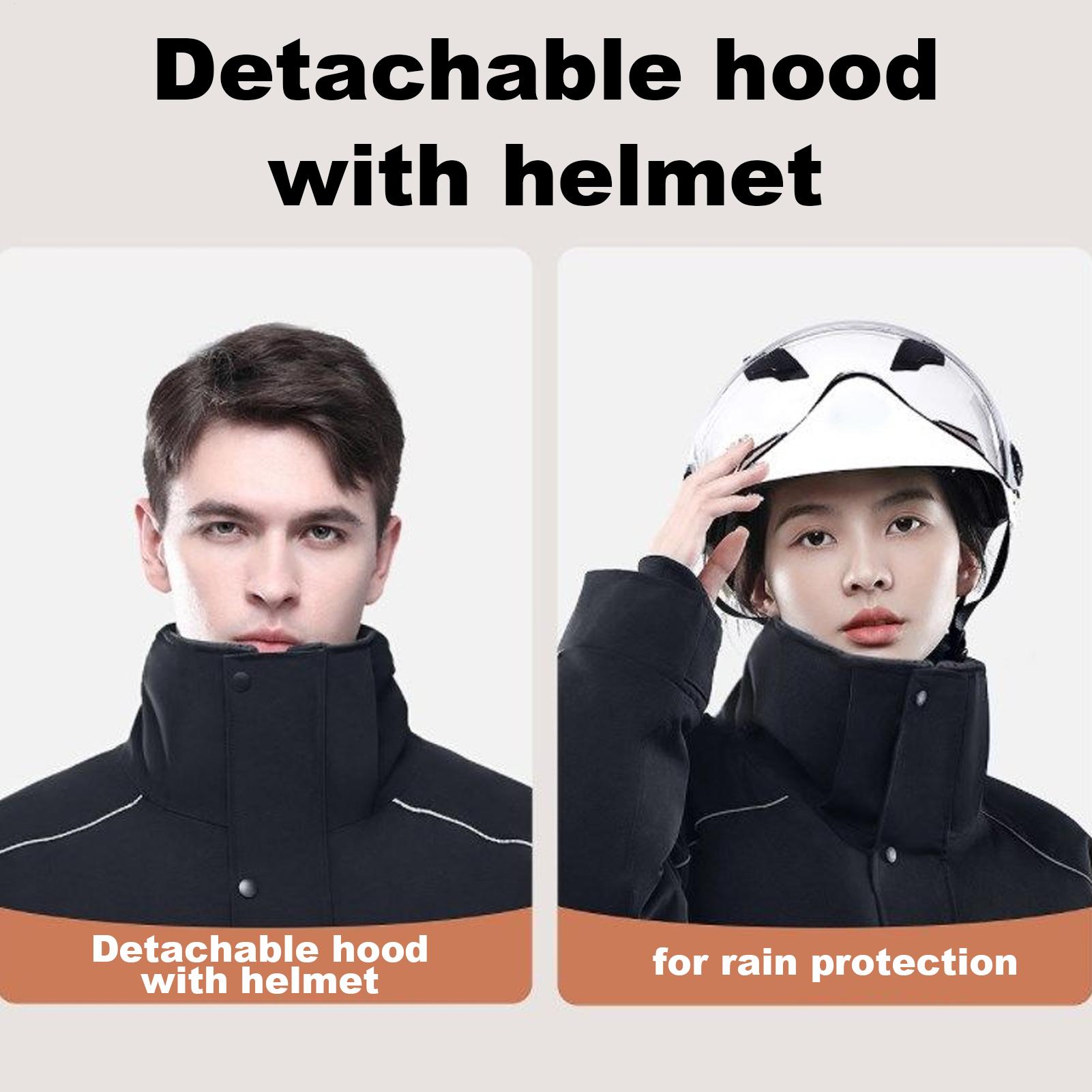 Motorcycle Winter Jacket 4-Poc - đánh giá và giá Cycling Commute Jacket