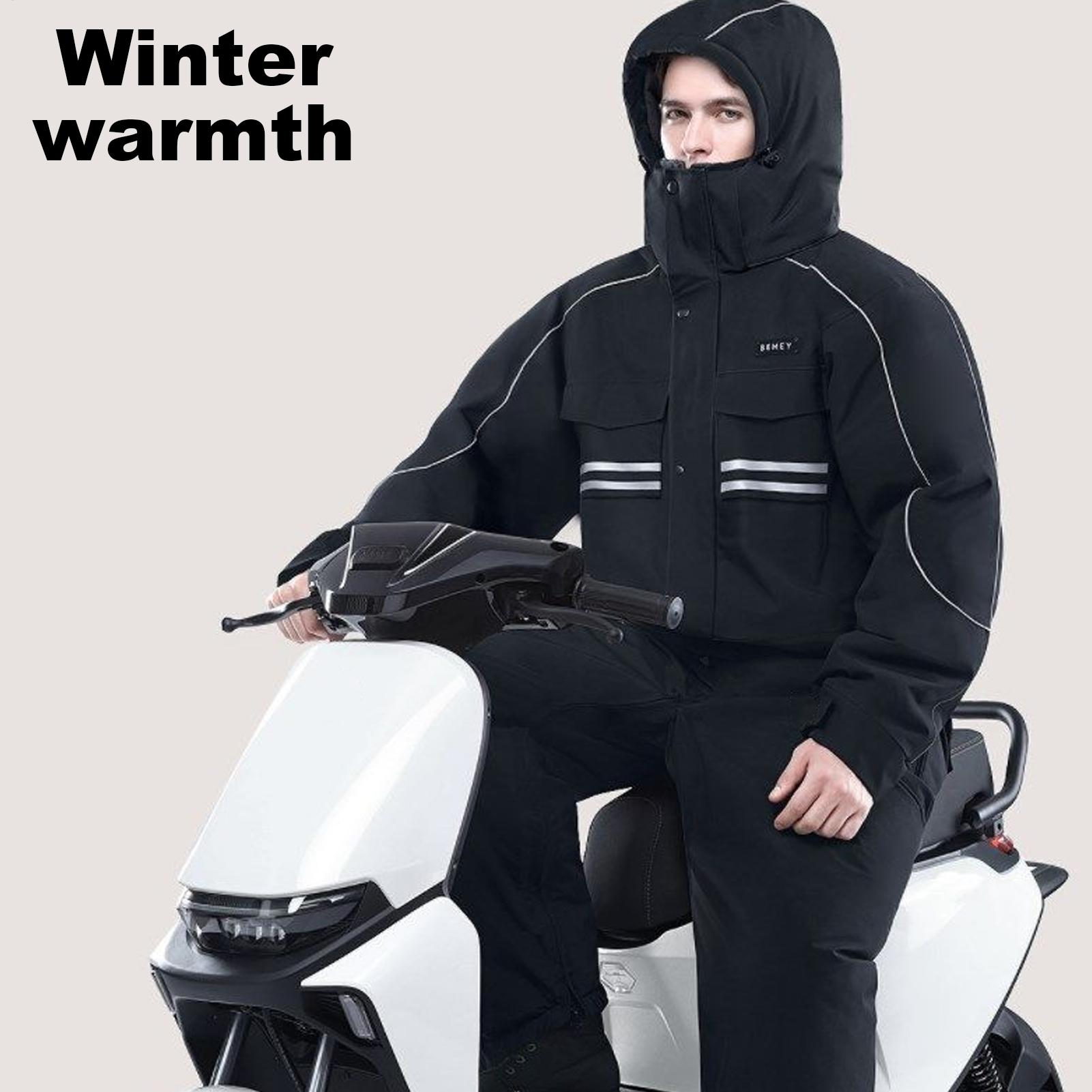 Motorcycle Winter Jacket 4-Poc - đánh giá và giá Cycling Commute Jacket