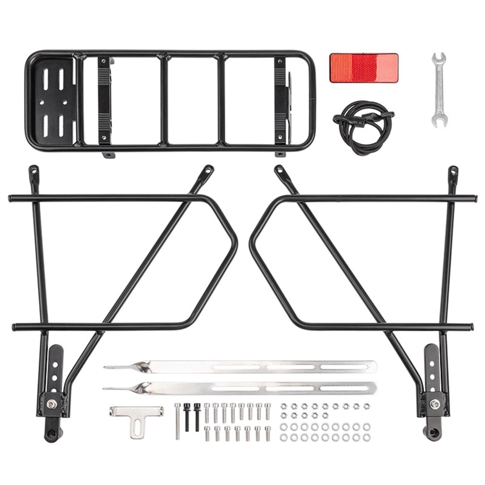 Bike Pannier Rack Versatile Al - đánh giá và giá Commuting With Road Bike