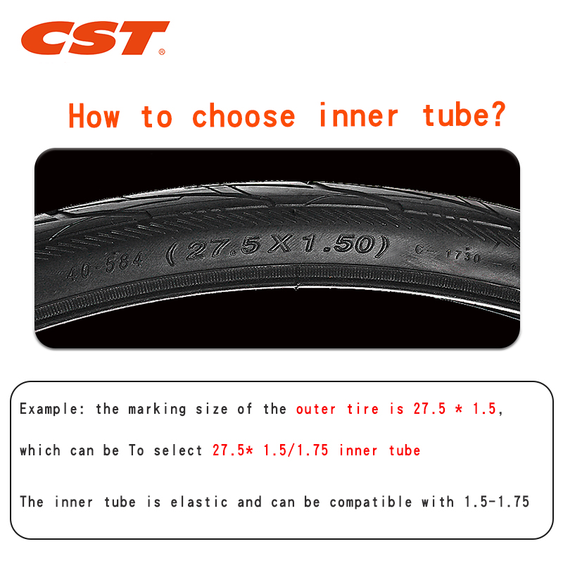 2PCS CST Bike Inner Tubes 20in - đánh giá và giá Inner Tube 700C