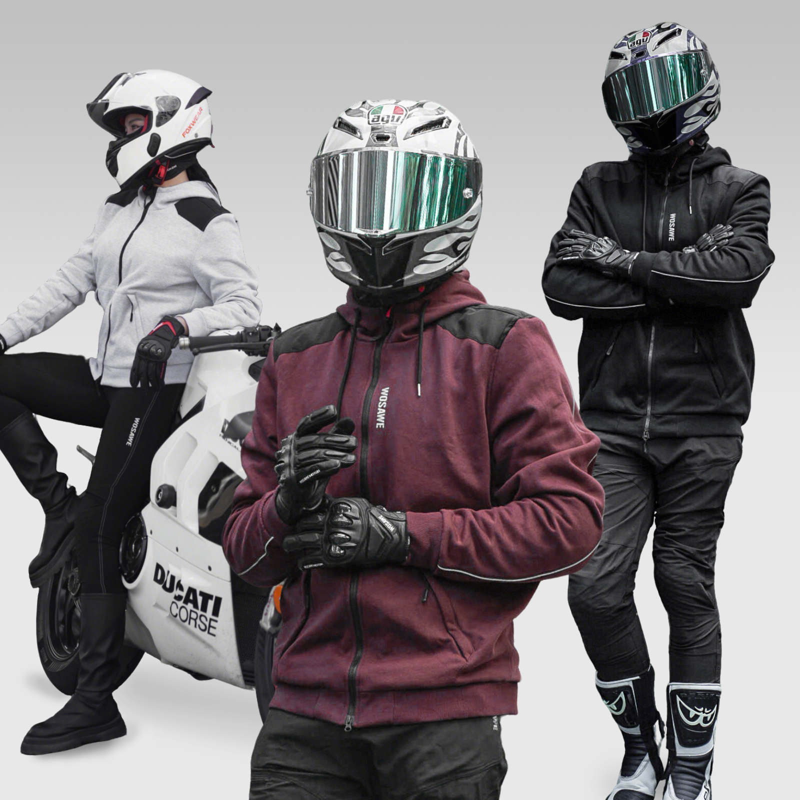 WOSAWE New Motorcycle Jacket W - đánh giá và giá Cycling Commute Jacket