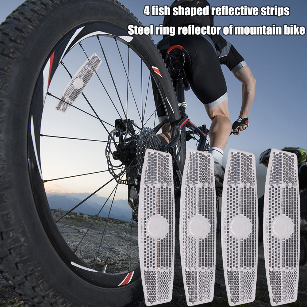 4PCS/Set Bike Spoke Reflectors - đánh giá và giá Spoke Reflector Set