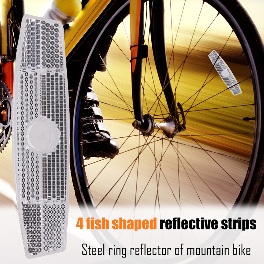 4PCS/Set Bike Spoke Reflectors - đánh giá và giá Spoke Reflector Set