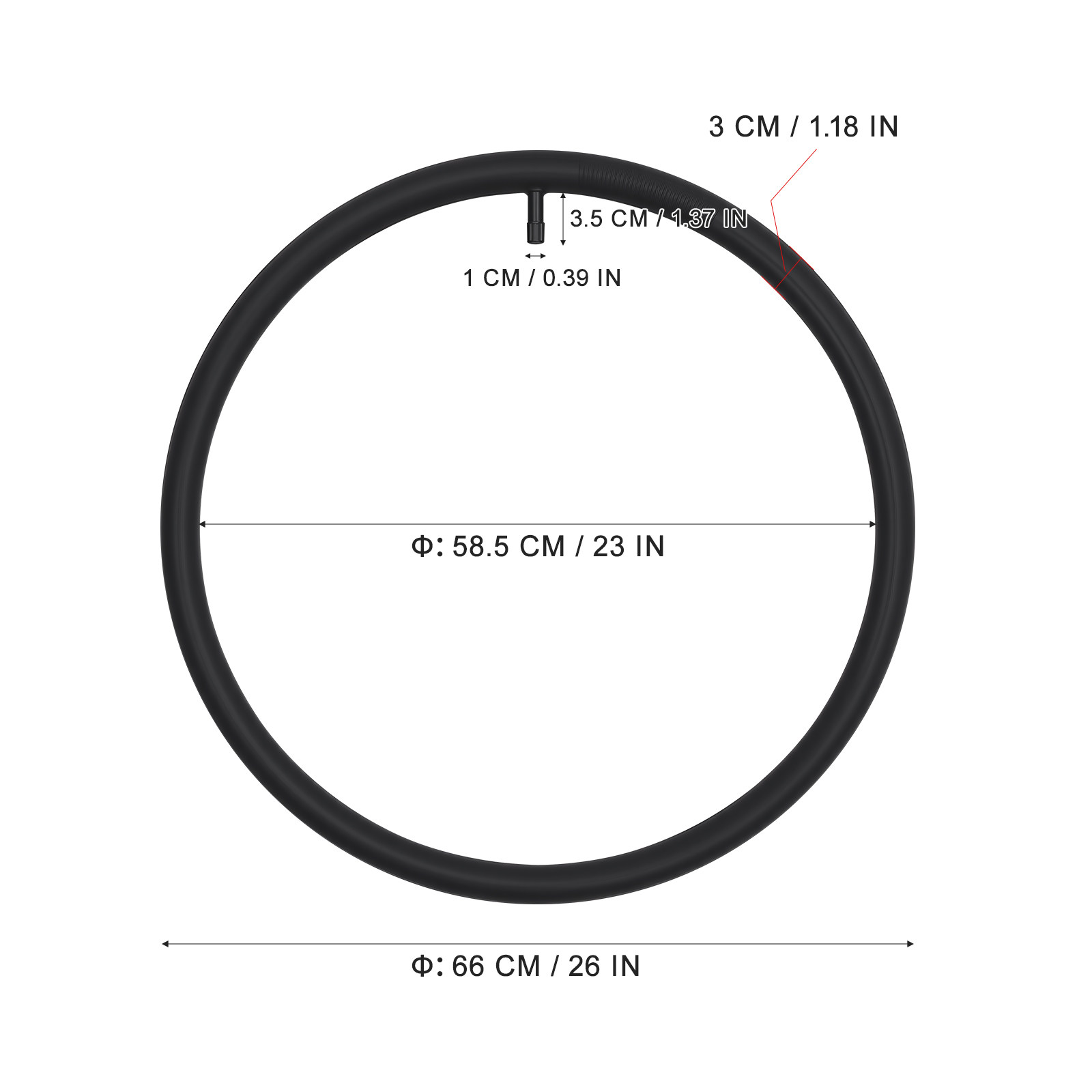 2Pcs Inner Tube for Bicycle 26 - đánh giá và giá Commuting With Road Bike