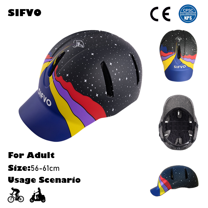 SIFVO Adult Stylish Bike Helme - đánh giá và giá Commuting With Road Bike