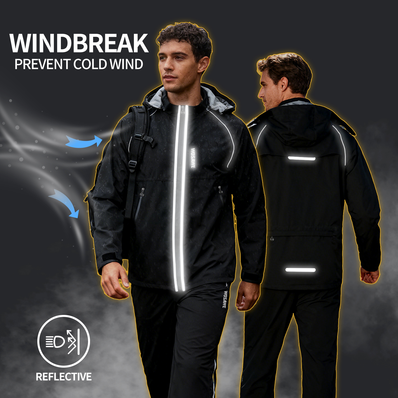 WOSAWE Reflective Motorcycle R - đánh giá và giá Cycling Commute Jacket