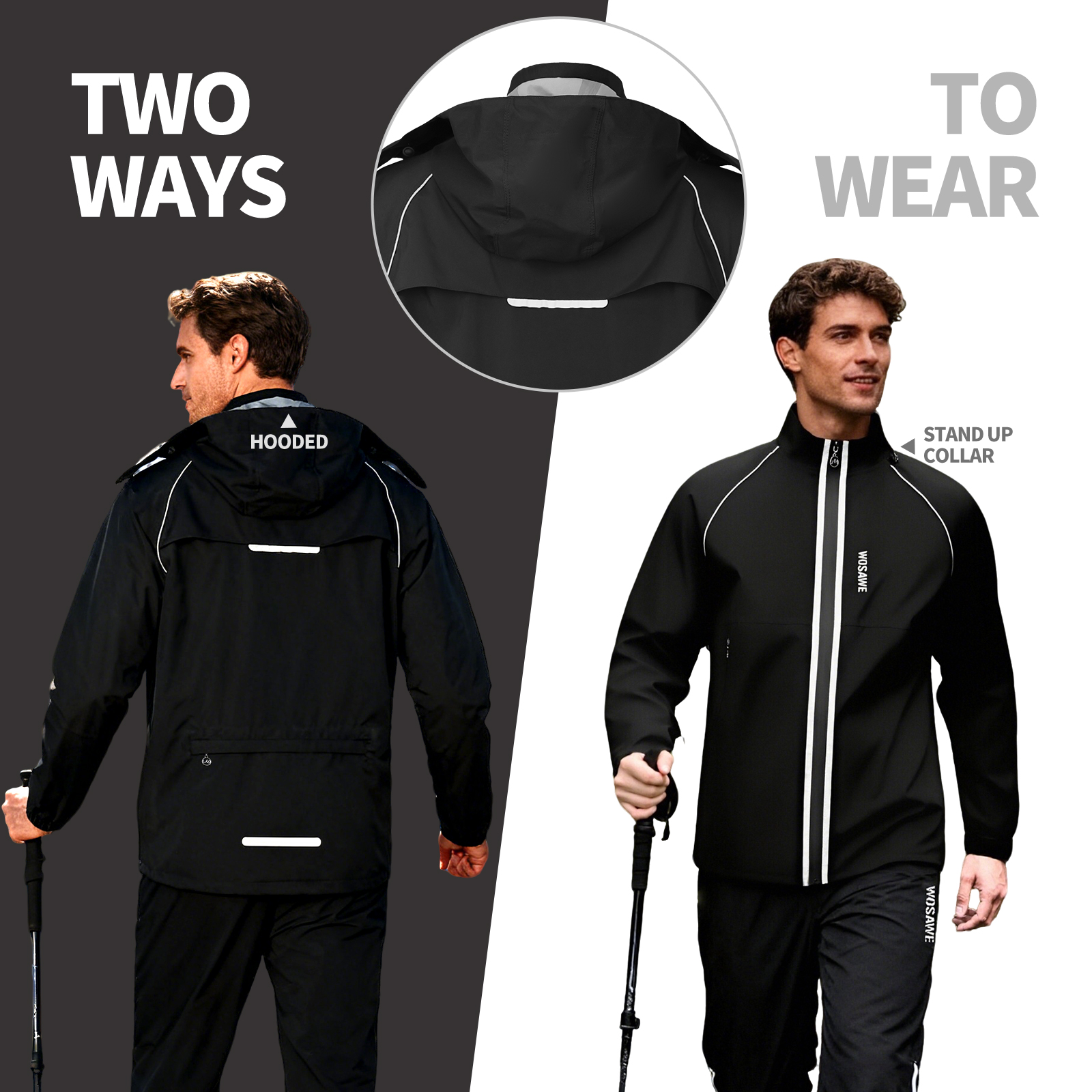 WOSAWE Reflective Motorcycle R - đánh giá và giá Cycling Commute Jacket