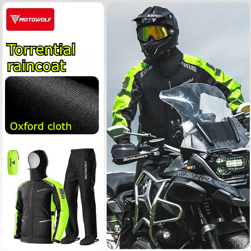 Motowolf Reflective Motorcycle - đánh giá và giá Cycling Commute Jacket