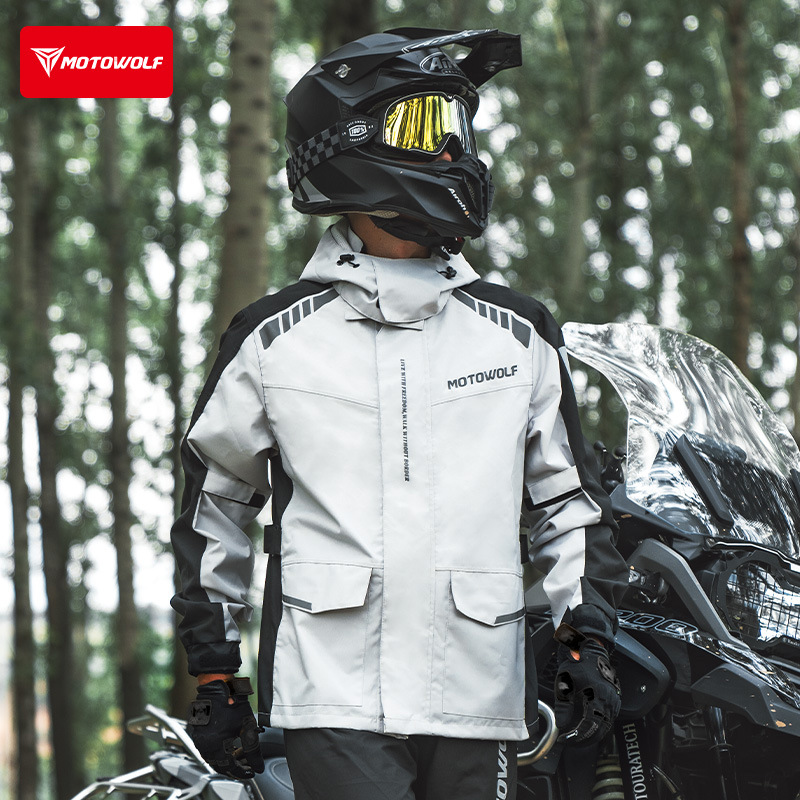 Motowolf Reflective Motorcycle - đánh giá và giá Cycling Commute Jacket